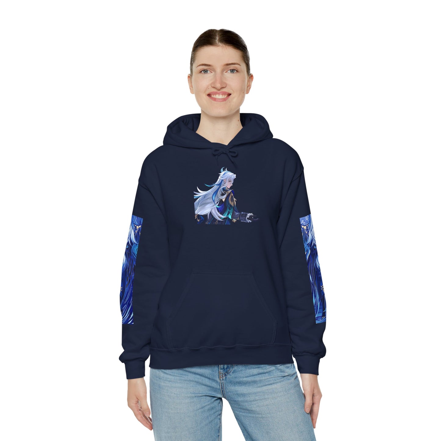 Hooded Sweatshirt - Neuvillette Genshin Impact Limited Edition for Gelatin Squad YT