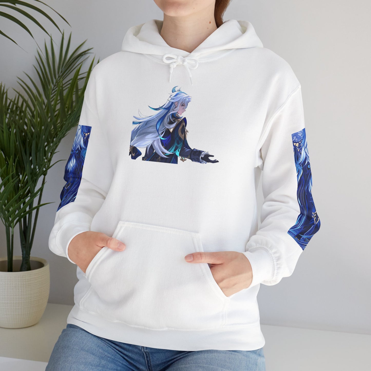 Hooded Sweatshirt - Neuvillette Genshin Impact Limited Edition for Gelatin Squad YT