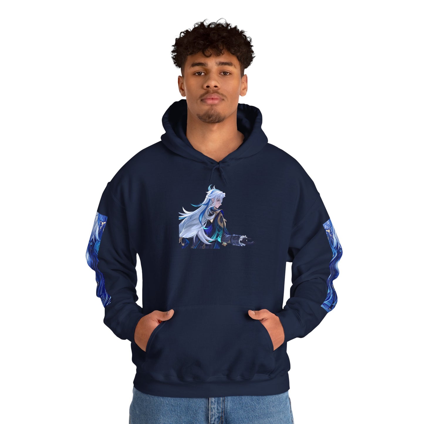 Hooded Sweatshirt - Neuvillette Genshin Impact Limited Edition for Gelatin Squad YT