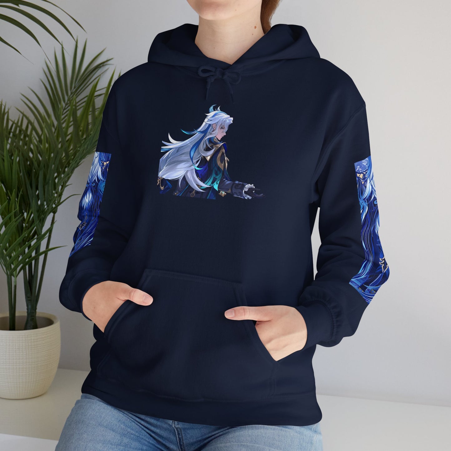 Hooded Sweatshirt - Neuvillette Genshin Impact Limited Edition for Gelatin Squad YT