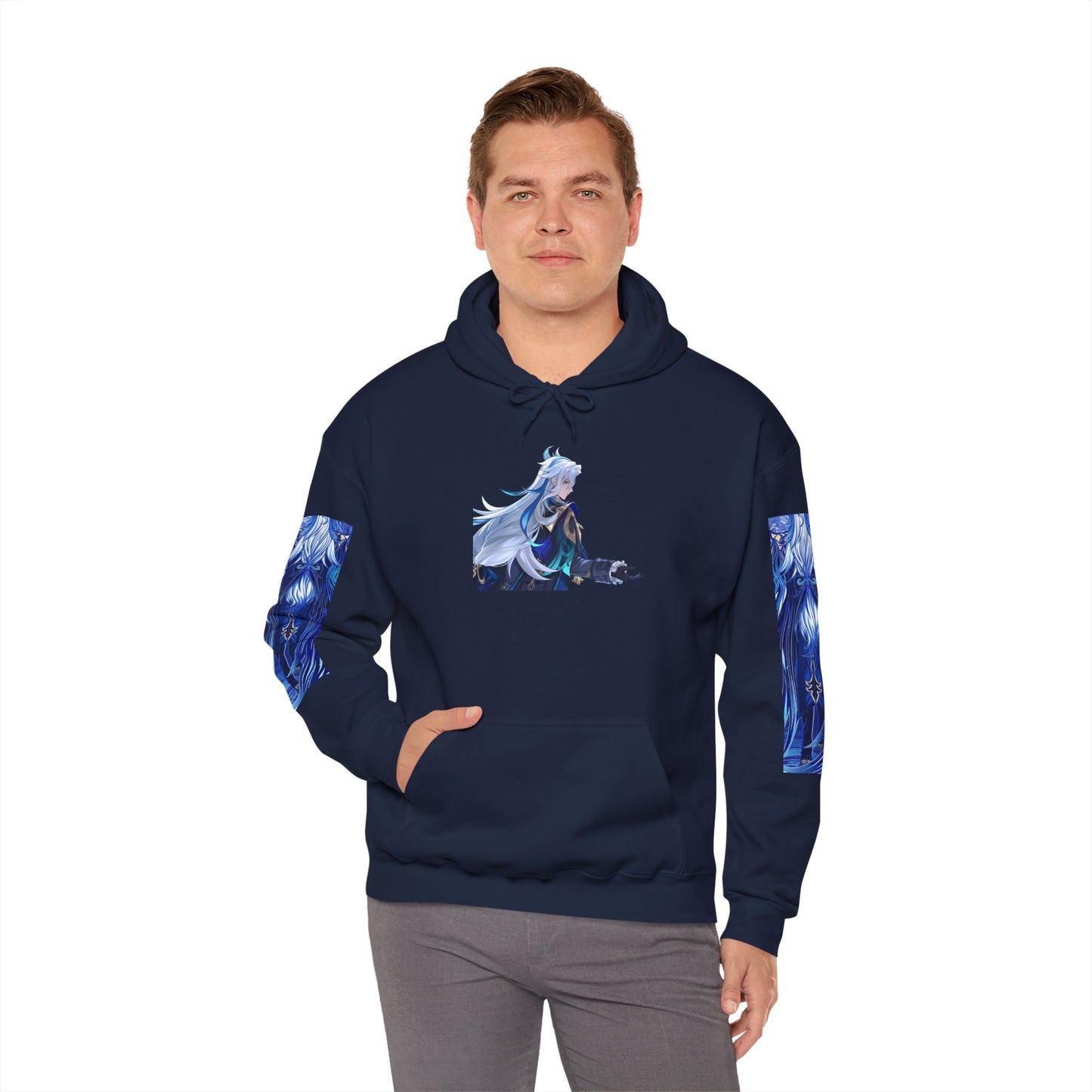 Hooded Sweatshirt - Neuvillette Genshin Impact Limited Edition for Gelatin Squad YT