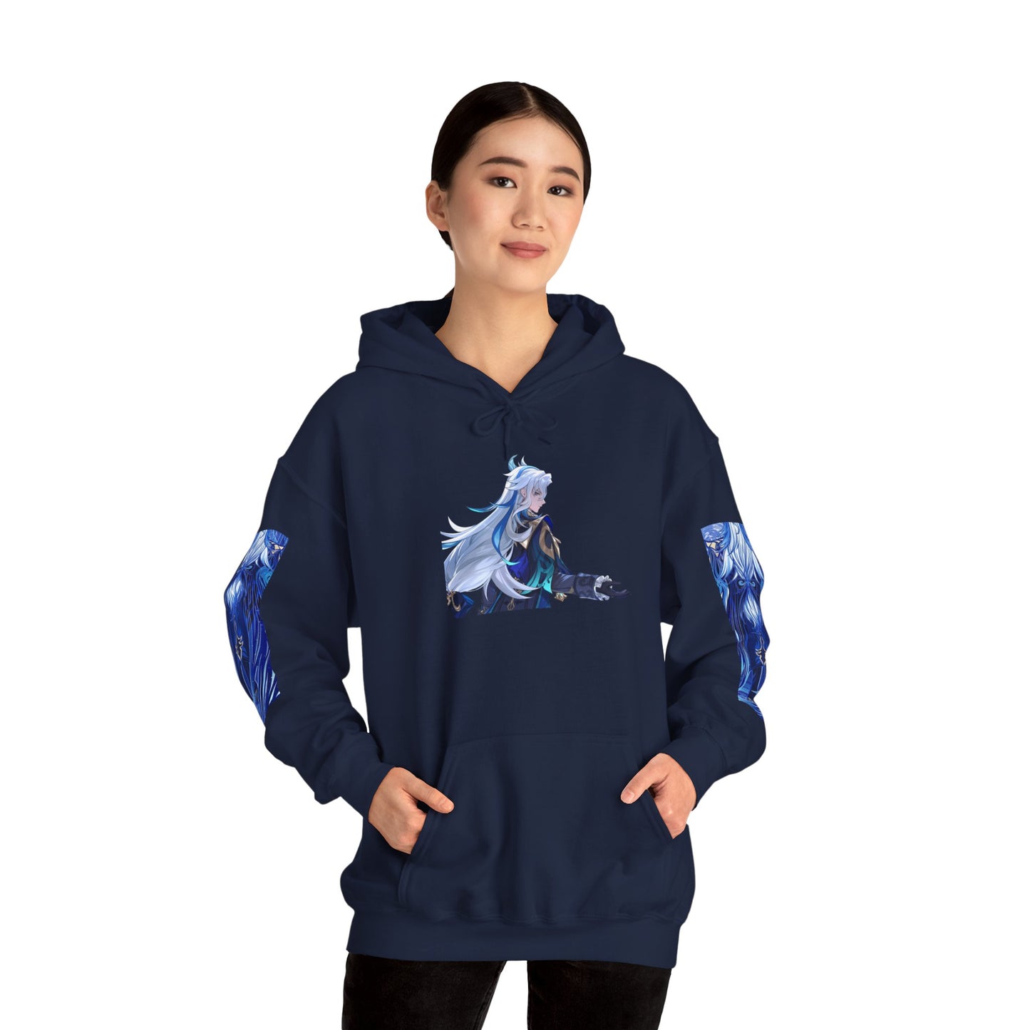 Hooded Sweatshirt - Neuvillette Genshin Impact Limited Edition for Gelatin Squad YT