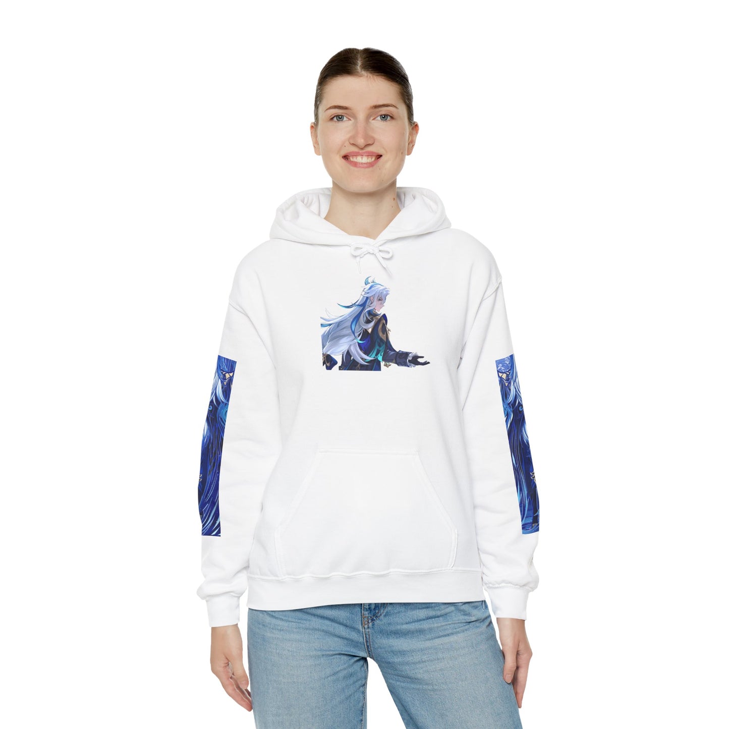 Hooded Sweatshirt - Neuvillette Genshin Impact Limited Edition for Gelatin Squad YT