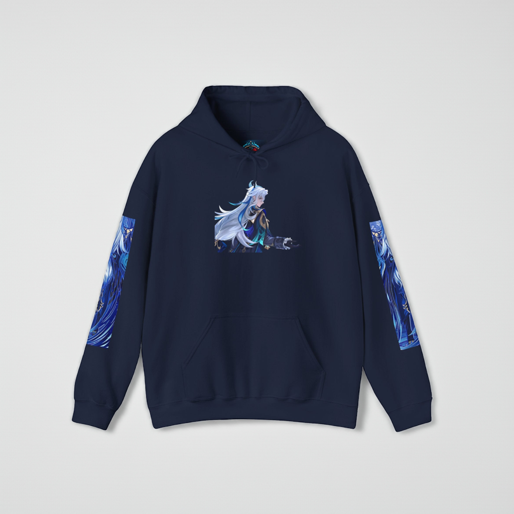 Hooded Sweatshirt - Neuvillette Genshin Impact Limited Edition for Gelatin Squad YT