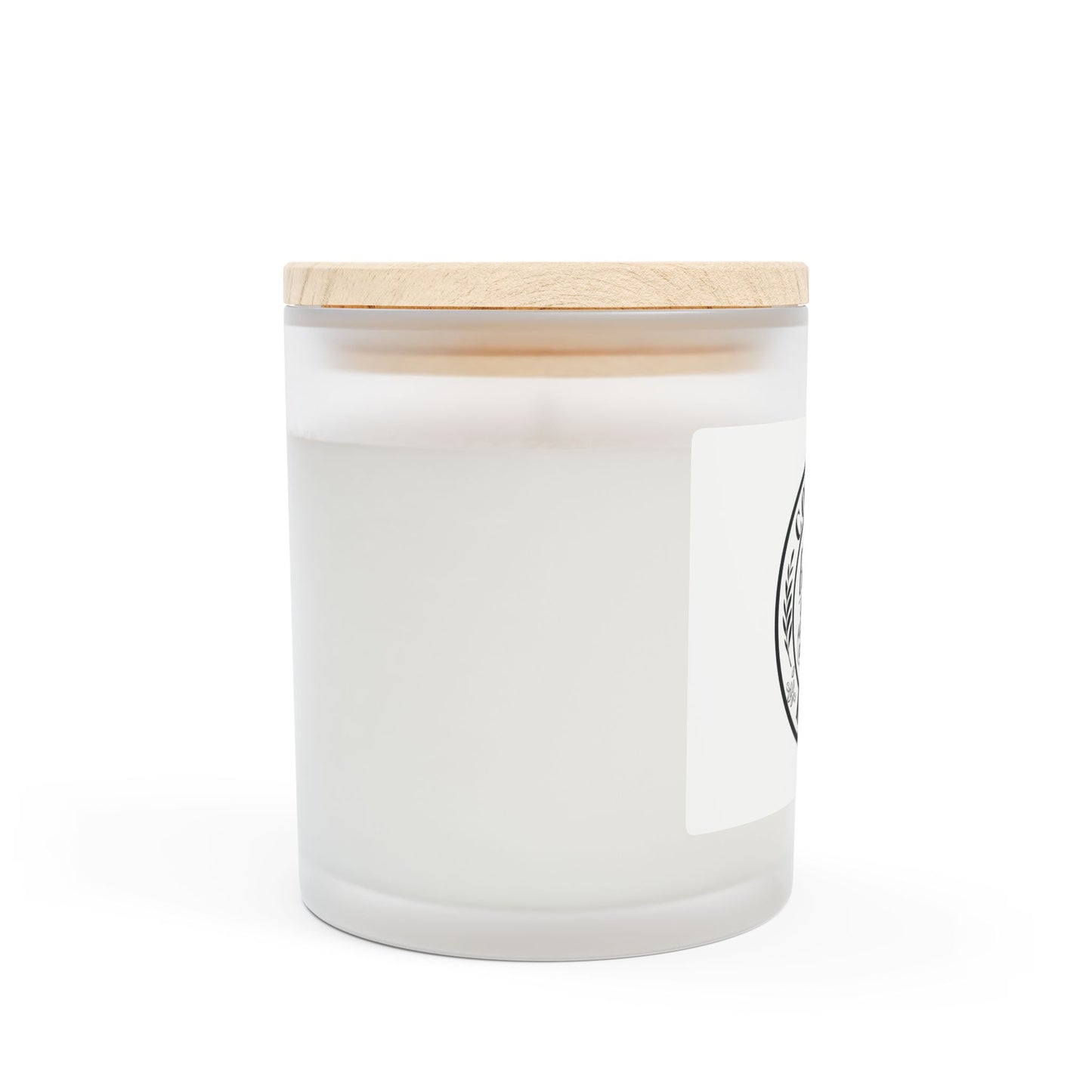 Coffee Lover's Frosted Glass Candle - 11oz | King of Coffee Gift, Relaxing Aromas, Home Decor, Coffee Enthusiast, Unique Candles