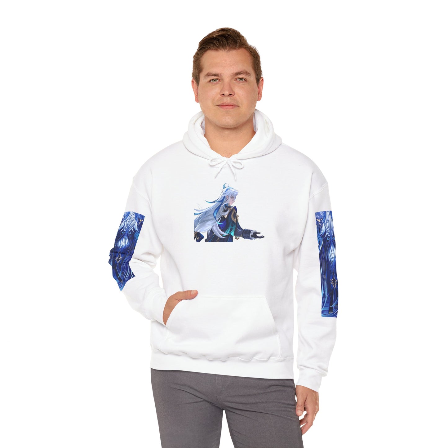 Hooded Sweatshirt - Neuvillette Genshin Impact Limited Edition for Gelatin Squad YT